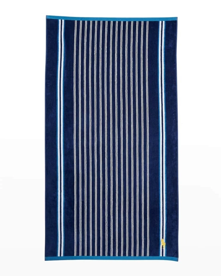 Toalha de praia POLO Ralph Lauren Home Trant 35" x 66"/168cm x 89cm nova com etiquetas - Imagem 1 de 3