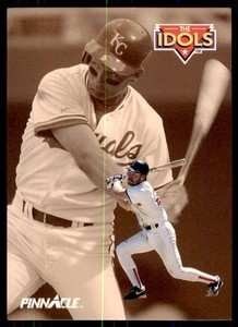 1992 Pinnacle The Idols Wade Boggs George Brett Boston Red Sox #282