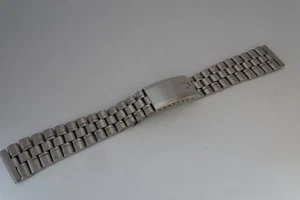 Pulsera Omega Acero Inoxidable 19mm Original Vintage - Imagen 1 de 7