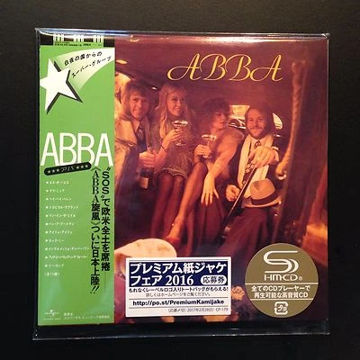 ABBA S/T (SHM-CD, Mini-LP, LTD, OOP, Remastered,Japan) - Image 1 of 2