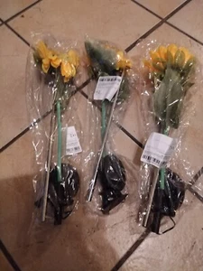 Simulierte Solar-Sonnenblumen im Freien, intelligente Gartenbeleuchtung, Hinterh - Bild 1 von 4