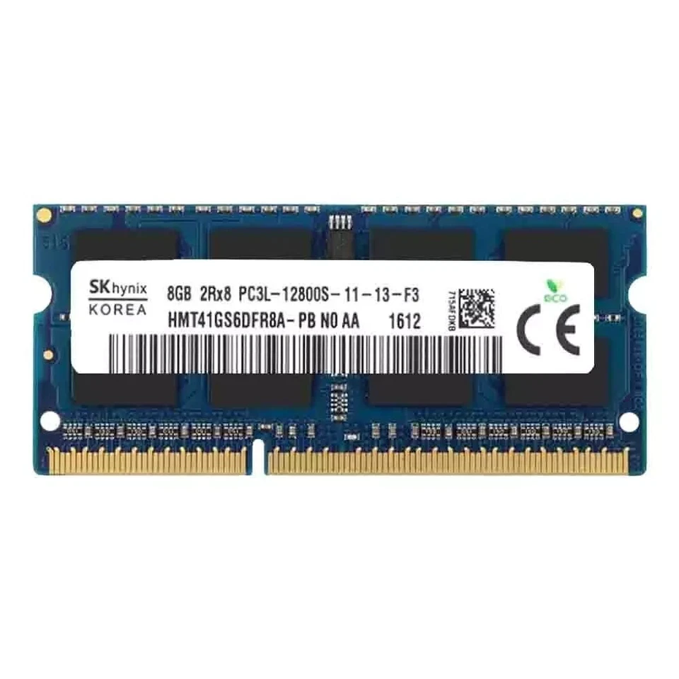 SKHynix 8 GB PC3L-12800S DDR3L 1600 MHz 204 pin SODIMM - Immagine 1 di 1