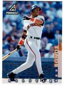 Barry Bonds 1997 Pinnacle All Star San Francisco Giants Vintage Baseball Card 23 - Picture 1 of 2