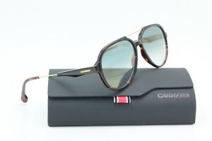 NEW CARRERA 1012/S 086EZ BROWN SUNGLASSES AUTHENTIC WITH CASE 56-16