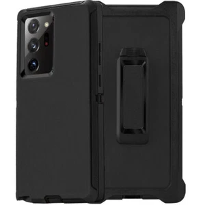 For Galaxy Note 20 / Note 20 Ultra Defender Case W/ (Belt Clip Fits Otterbox) - Picture 1 of 12