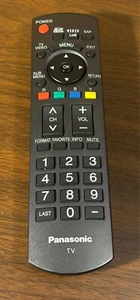 Mando a distancia para TV Panasonic N2QAYB000221 para TV Panasonic OEM genuino/probado usado en excelente estado - Imagen 1 de 4