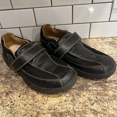 Zapatos ortopédicos para diabéticos Dr Comfort para hombre negros talla 11,5XW cierre de bucle de gancho Foto 1 de 4