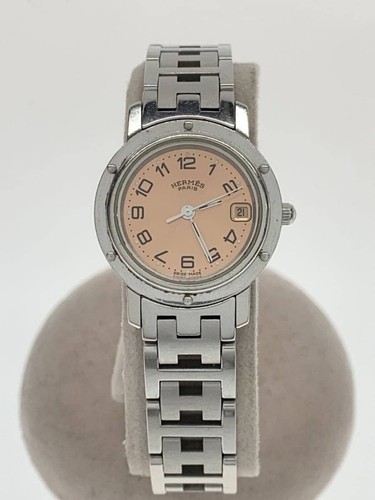 HERMÈS Orologio HERMES Donna Clipper Quarzo Analogico GLD SLV CL4 210