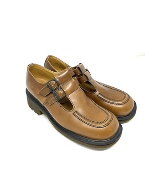 Vintage Dr. Martens Mary Janes Size 9 W Twin-strap Made in England (model 8305) - Image 1 of 4