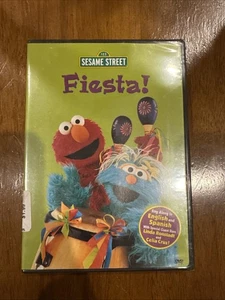 Sesame Street - Fiesta (DVD, 2004) BRAND NEW SEALED DVD - Foto 1 di 2