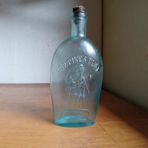 1860 PARA PIKES PEAK PROSPECTOR EAGLE 1/2 PINTA FRASCO HISTÓRICO MOLDE DE BISAGRA TEMPRANA - Imagen 1 de 16