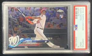 Actualización 2018 Topps Chrome Juan Soto (RC) Rookie #HMT98 PSA 9 New York Mets - Imagen 1 de 2