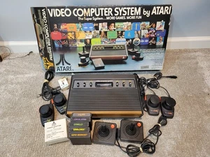 VINTAGE ATARI CX-2600 LIGHT SIXER FUNKTIONSTÜCHTIG MIT OVP & SPIELEN - Bild 1 von 19