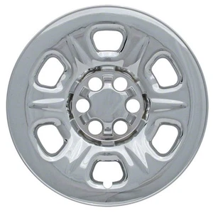 New Set of 4 16” Chrome Wheel Skins for Frontier & Xterra 16” Steel Wheels - Picture 1 of 1