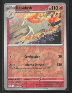 Rapidash SV05: Temporal Forces #027/162 Reverse Holo Pokemon TCG - Bild 1 von 2