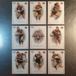 2019 NRL Elite Base Team Set (9 Cards) Wests Tigers - Picture 1 of 3