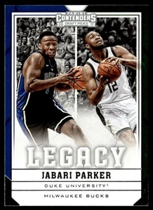 2017-18 Panini Contenders Draft Picks Legacy Jabari Parker Duke Blue - Picture 1 of 2