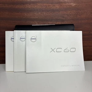 Volvo XC 60 2016 manual del propietario con estuche de cuero OEM - Imagen 1 de 1