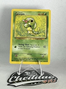 Pokemon Tcg Caterpie [Shadowless] #45 Pokemon Base Set LP - Bild 1 von 2