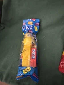 2000 Emoji Big Smile on Yellow Pez Dispenser In Blue Bag - Picture 1 of 6