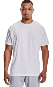 NEW Under Armour UA Men Athletics Short sleeve Loose Fit  T-Shirt White XXL 2XL - Picture 1 of 6