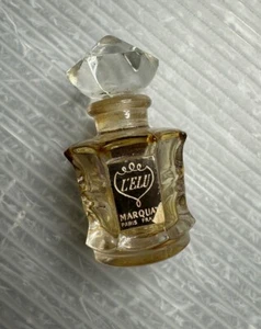 vintage Mini L’ELU Prince Marquay Paris France Perfume Bottle - Picture 1 of 13