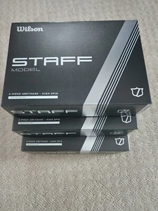 NEW Authentic Wilson 2025 Staff Model White Golf Balls 3 Dozen (36 Total) - Picture 1 of 1