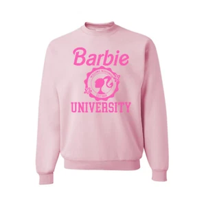 Barbi Doll University Crewneck Sweatshirt - Picture 1 of 2