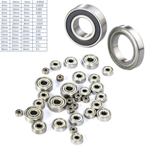 Sealing Metal Ball Bearing for Skateboard Machine Wheels Parts 10-110mm - Picture 1 of 26