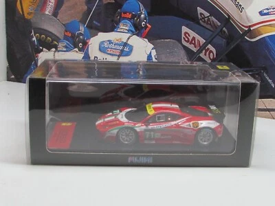 TSM MODELS / FUJIMI - FERRARI 458 ITALIA #71 - 1/43 SCALE MODEL CAR FJM1433001 - Image 1 of 4