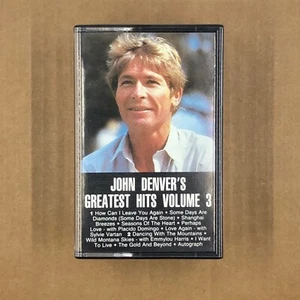 JOHN DENVER Cassette Tape GREATEST HITS (VOL 3) 1984 Compilation Rock Folk Rare - Imagen 1 de 5