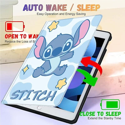 Kids Smart Case Cover For iPad 5 6 7 8 9 10th Gen A16 Gen Air 3 4 5 Pro 11 M2 M3 - Image 1 of 4