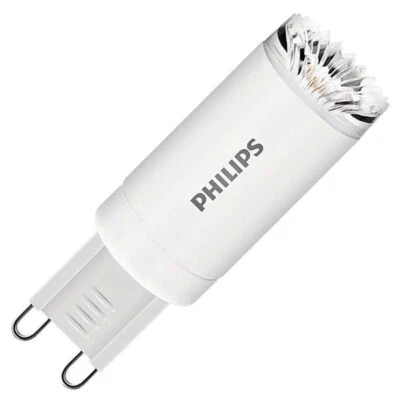 Phillips Led 3 watt 120v T3 Double Loop G9 Base 3,000K Natural White Non-Dimming - Image 1 of 2