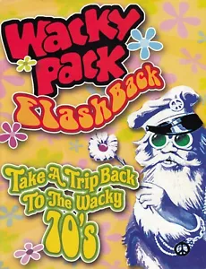 WACKY PACKAGES FLASHBACK 2008 TOPPS PROMO PROMOTIONAL SALE SELL SHEET - Picture 1 of 4