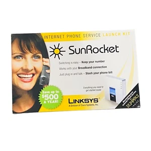 Linksys SunRocket Internet Phone Service Launch Kit 2PA2102-R1 - Picture 1 of 5