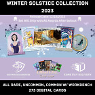 Topps Disney Collect Winter Solstice Collection - Rare Uncommon Common 273