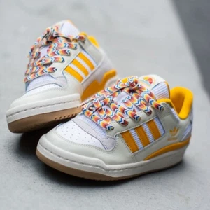 Adidas Original Forum Low Damen Gr. 10 Sportschuhe weiß Sneaker #740 - Bild 1 von 11