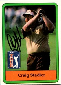 Craig Stadler autographed golf card PGA Tour, USC Trojans 1981 Donruss Rookie #8 - Picture 1 of 1