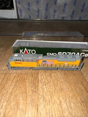 Kato N Scale, EMD SD70ACe Union Pacific “Flag” Diesel Locomotive 8444 New - Image 1 of 4