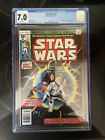 Star Wars Marvel #1 - WHITE pages - CGC 7.0 - 1977 - Key Issue!
