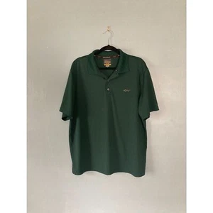 Greg Norman for Tasso Elba Five Iron men's short sleeve green polo size large - Picture 1 of 4