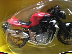 RARE 1:18 2001 MV AUGUSTA Brutale Diecast plastic toy Motorcycle Maisto - Picture 1 of 1