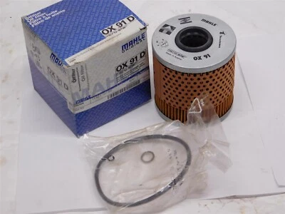 Oil Filter MAHLE OX91D for BMW 11421727300 for 318i 1991-1995 - Image 1 of 2