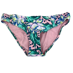 Gianni Bini Women's Heavy Pedal Floral SwimSuit Bikini Bottom Size Large - Picture 1 of 6