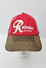 Rainier Beer Since 1887 Hat Cap  Red White Adjustable 