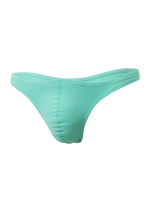 Para hombres Como Nuevo Acanalado Sexy Lindo Rave Traje de Baño Piscina Cheeky Tanga Parte Inferior Foto 1 de 4