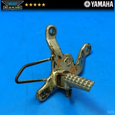 ПОДЛИННЫЙ OEM 87-92 YAMAHA YSR50 ПРАВАЯ СТОРОНА НОЖНАЯ ОПОРА СТОЙКА + ПЕДАЛЬ ТОРМОЗА C - Изображение 1 из 4