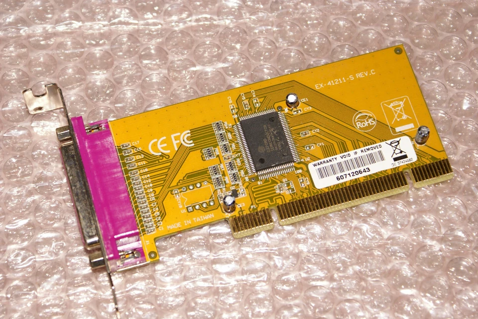 Parallel Controller Low Prof EX-41211-S PCI Slot Drucker/Scanner Adapter IEEE128 - Bild 1 von 1