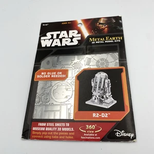 Fascinations Metal Earth 3D Model Kit Star Wars R2-D2 - Picture 1 of 2
