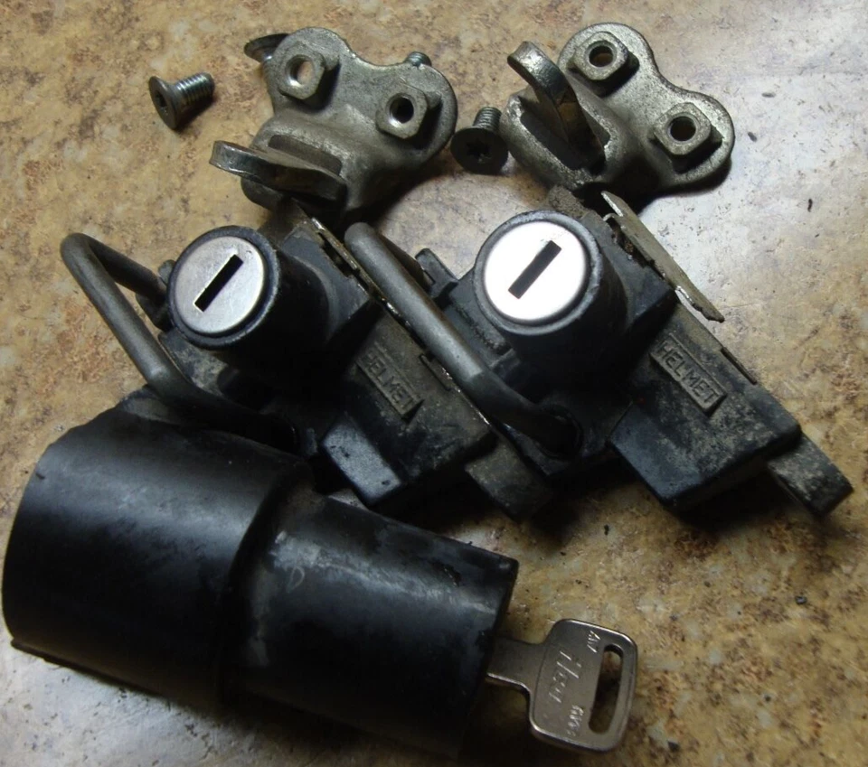 Yamaha Venture XVZ1200 XVZ 1200 XVZ1200D 1985 interruptor de encendido casco llave de bloqueo 85 Foto 1 de 2